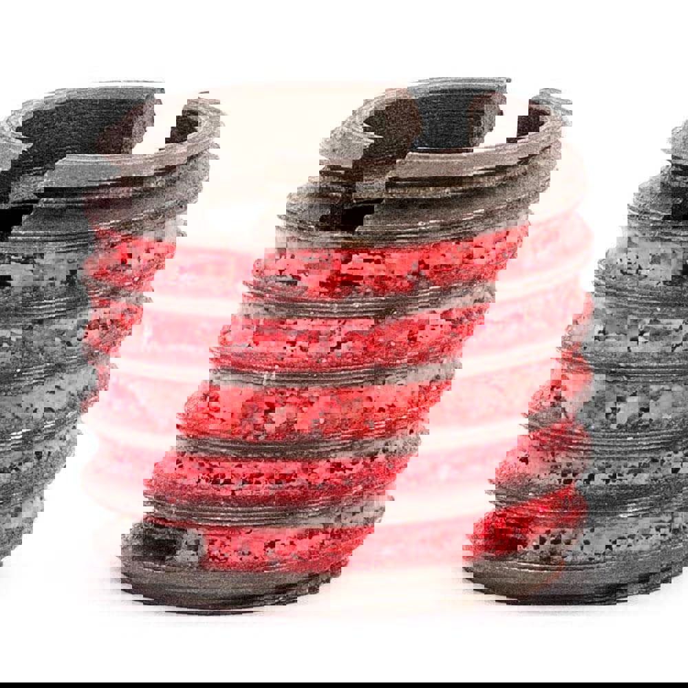 Thread Locking Insert: 1/2-20 Internal Thread, 3/4-10 External Thread, UNF, 21/32